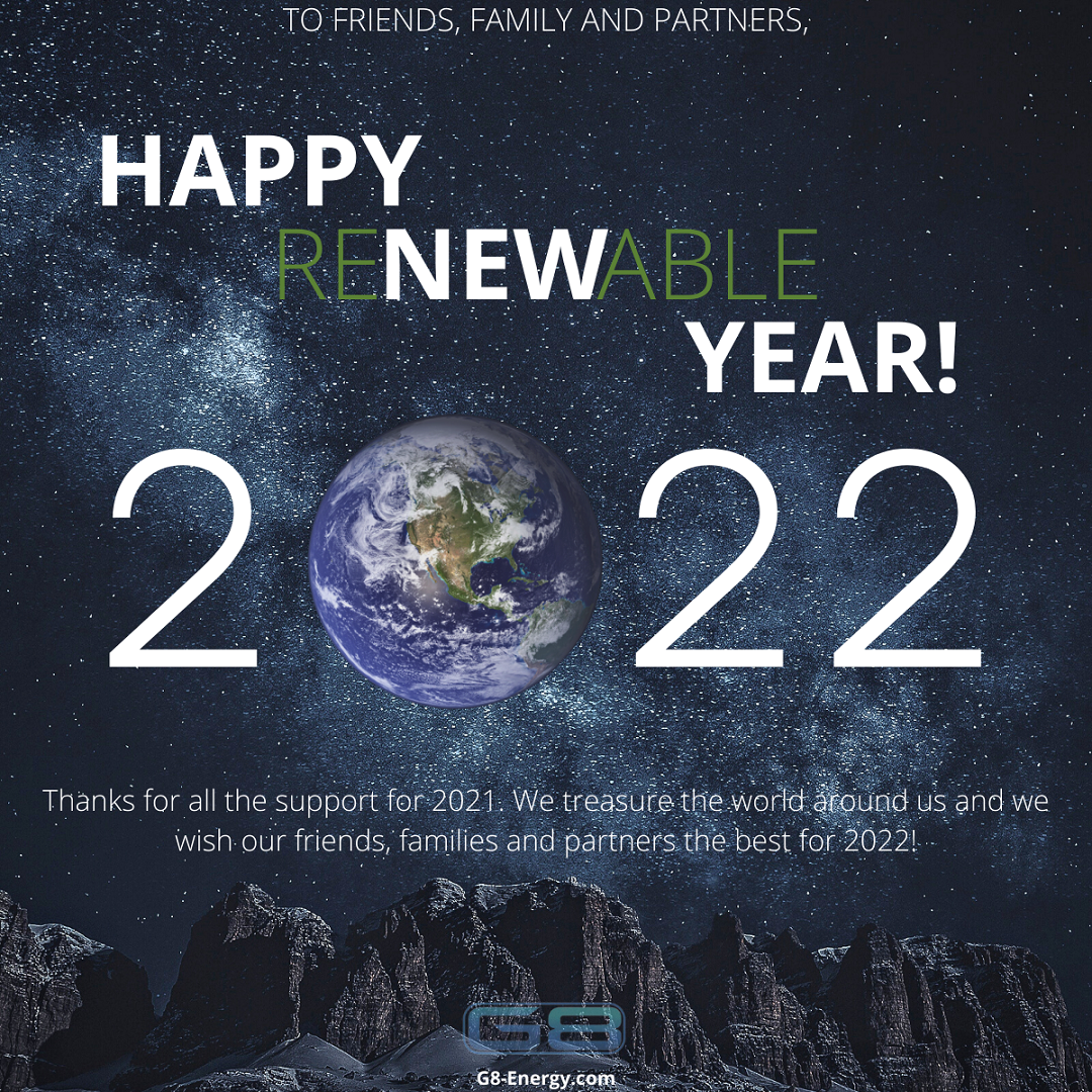 G8 New Year Greeting Card 2022 - 1